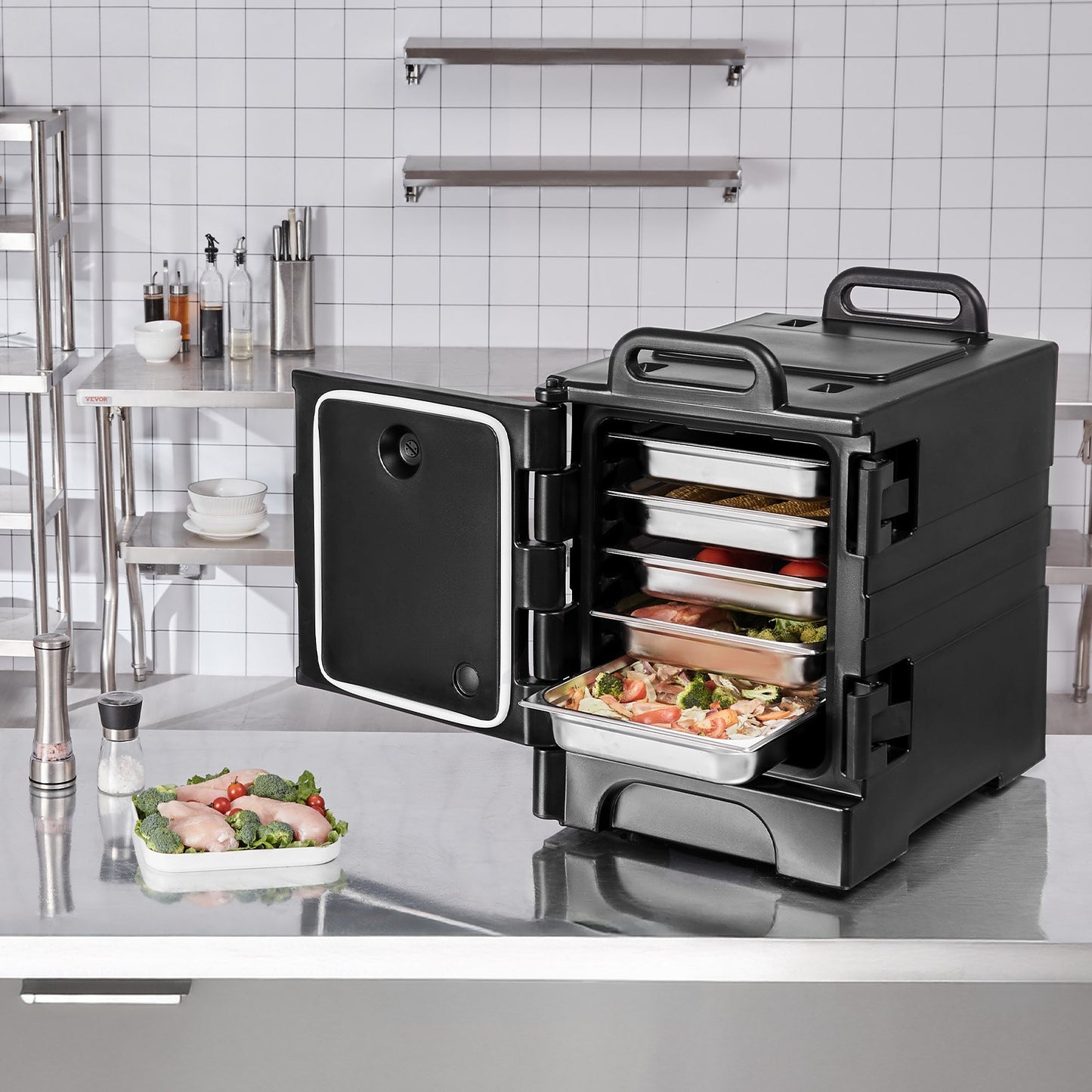 Insulated Food Pan Carrier Stackable Catering Dishbox